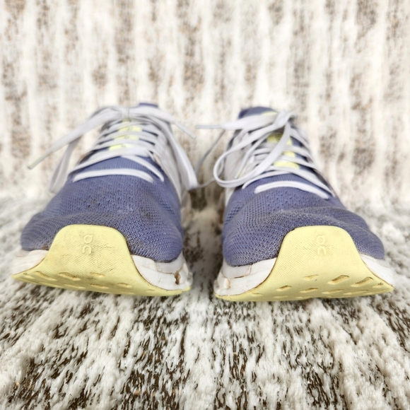 On Running "Cloudswift III 3" Sneakers Grey Gray Neon Yellow | Women's Size 9 - Picture 4 of 14